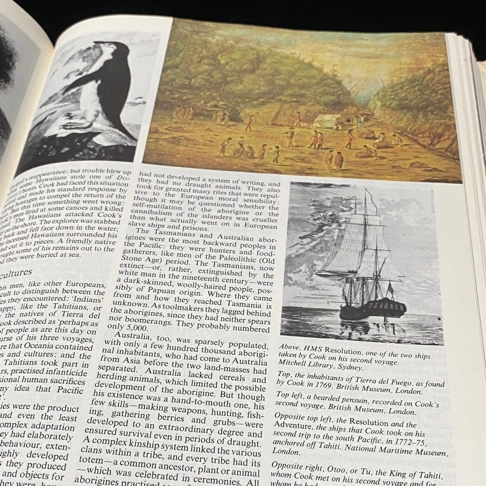 History of the World Book 1984 edition by Bonanza Books